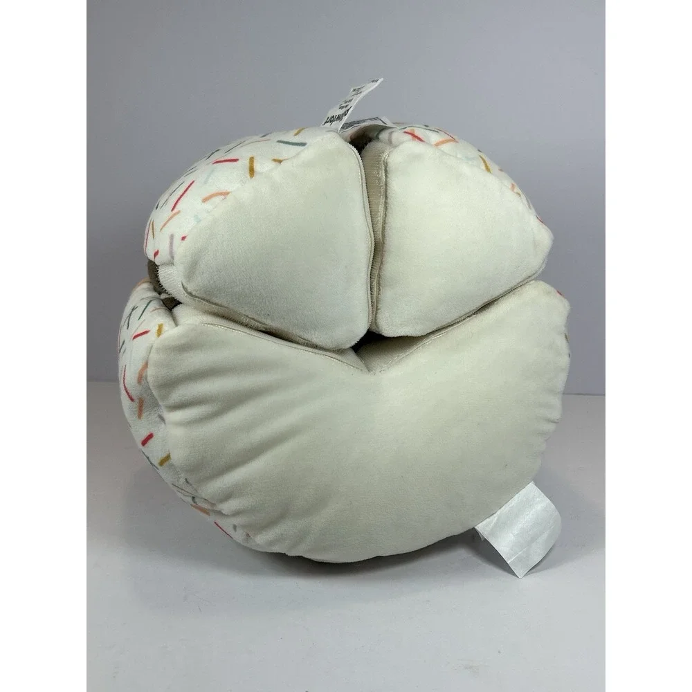 Pillowfort Birthday Cake Toy Plush separable 2 Slices Hook/Loop